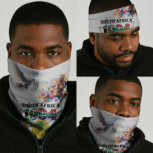 Afro South Africa Freedom Day Neck Gaiter Nelson Mandela LT15