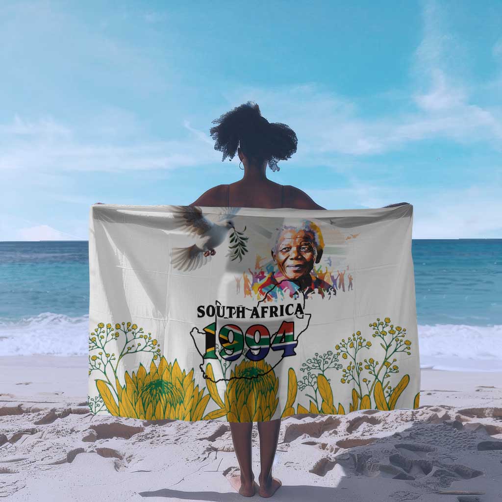Afro South Africa Freedom Day Sarong Nelson Mandela