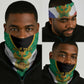 Personalised South Africa Neck Gaiter Coat Of Arms Flag Style LT15