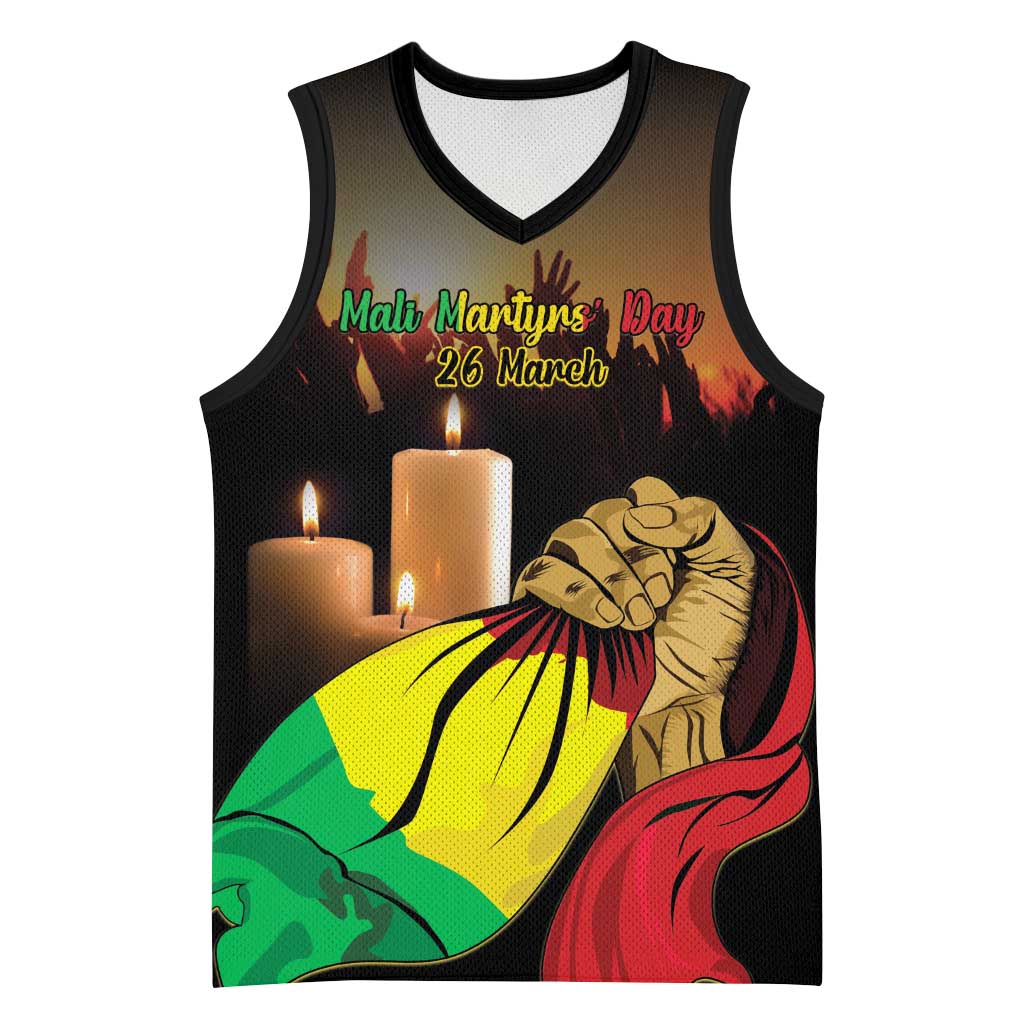 Personalised Proud Mali Martyrs Day In Memory Basketball Jersey LT15