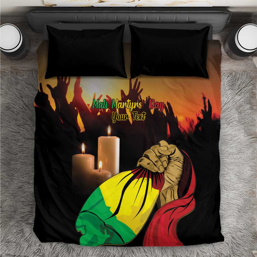 Personalised Proud Mali Martyrs Day In Memory Bedding Set