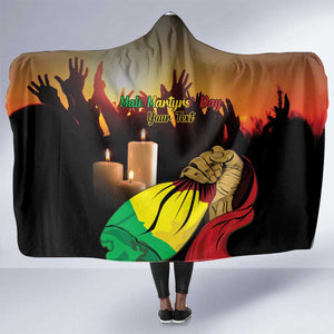 Personalised Proud Mali Martyrs Day In Memory Hooded Blanket