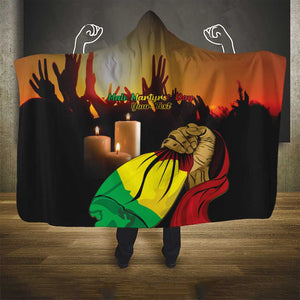 Personalised Proud Mali Martyrs Day In Memory Hooded Blanket