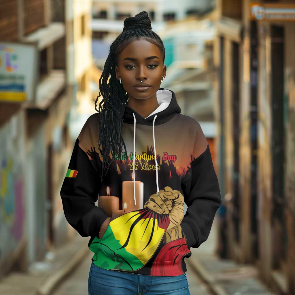 Personalised Proud Mali Martyrs Day In Memory Hoodie