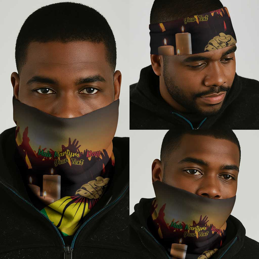 Personalised Proud Mali Martyrs Day In Memory Neck Gaiter LT15