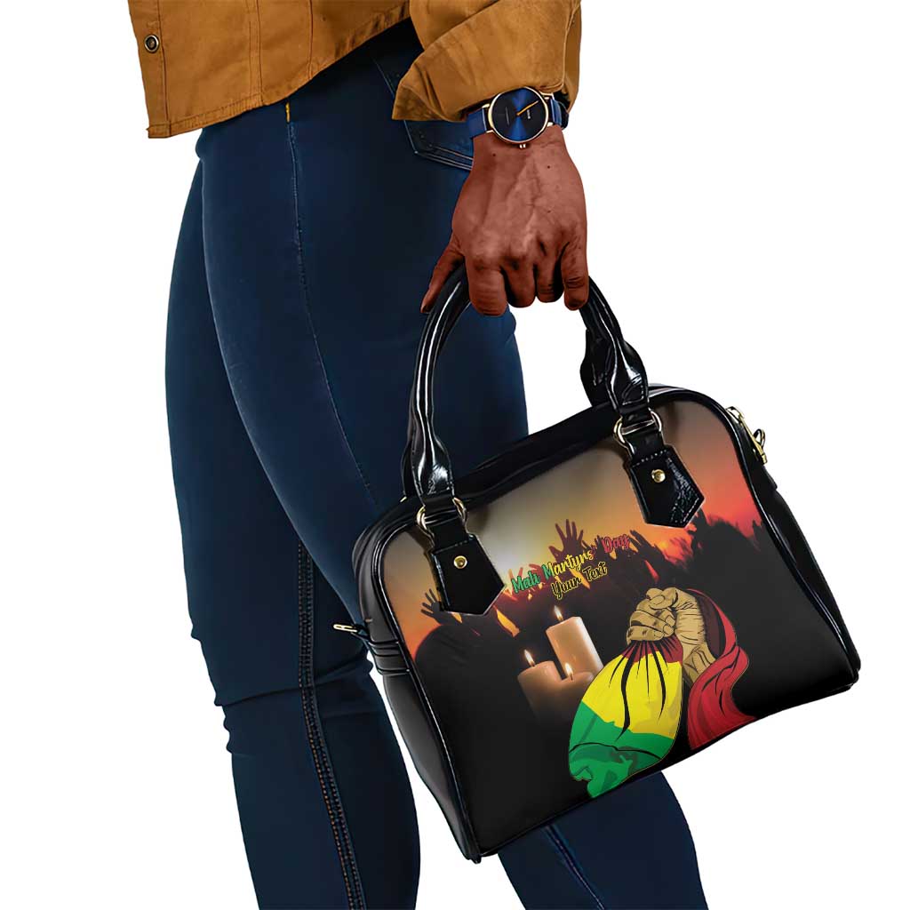 Personalised Proud Mali Martyrs Day In Memory Shoulder Handbag