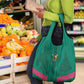 Custom Cameroun Football Grocery Bag Allez les Lions
