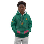 Custom Cameroun Football Kid Hoodie Allez les Lions