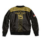 Egyptian Football Custom Bomber Jacket Yalla Masr - Black Ver