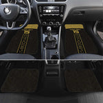 Egyptian Football Custom Car Mats Yalla Masr - Black Ver