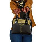 Egyptian Football Custom Shoulder Handbag Yalla Masr - Black Ver