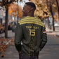 Egyptian Football Custom Sweatshirt Yalla Masr - Black Ver