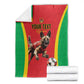 Custom Guinea-Bissau Football Blanket Go Djurtus Go