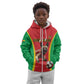 Custom Guinea-Bissau Football Kid Hoodie Go Djurtus Go