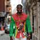 Custom Guinea-Bissau Football Long Sleeve Button Shirt Go Djurtus Go