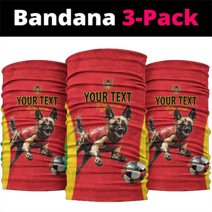 Custom Guinea-Bissau Football Neck Gaiter Go Djurtus Go LT15