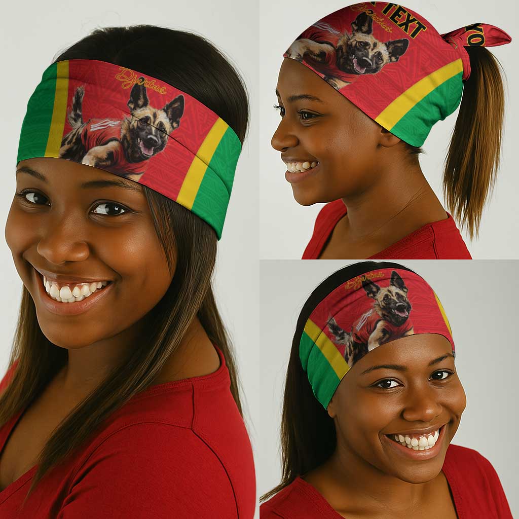 Custom Guinea-Bissau Football Neck Gaiter Go Djurtus Go LT15