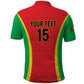 Custom Guinea-Bissau Football Polo Shirt Go Djurtus Go