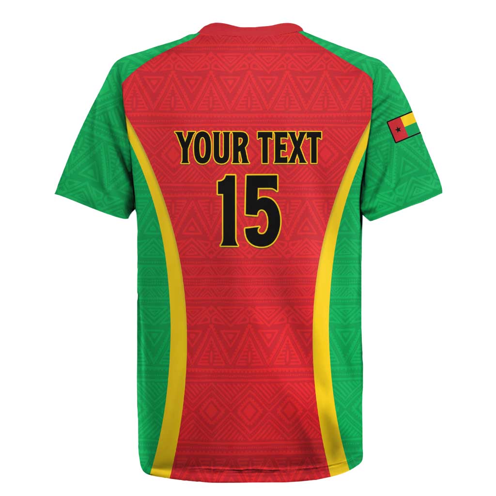Custom Guinea-Bissau Football Rugby Jersey Go Djurtus Go