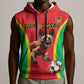 Custom Guinea-Bissau Football Sleeveless Hoodie Go Djurtus Go - African Pride