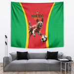 Custom Guinea-Bissau Football Tapestry Go Djurtus Go