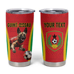 Custom Guinea-Bissau Football Tumbler Cup Go Djurtus Go