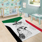 Custom Sudan Football Area Rug Yalla Sudan