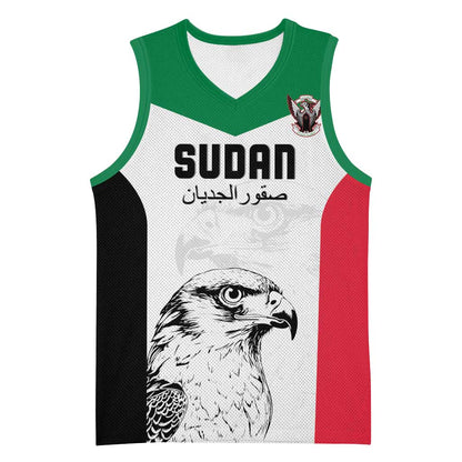 Custom Sudan Football Basketball Jersey Yalla Sudan LT15