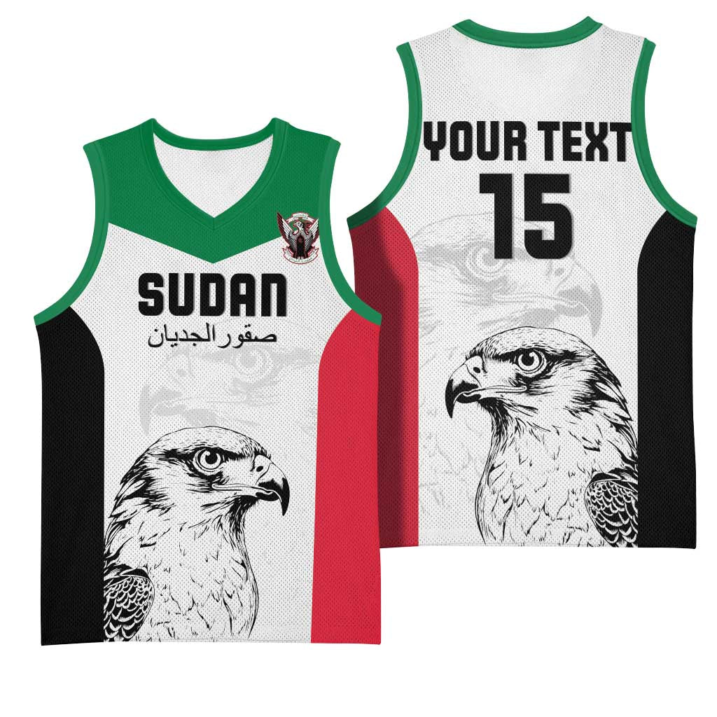 Custom Sudan Football Basketball Jersey Yalla Sudan LT15