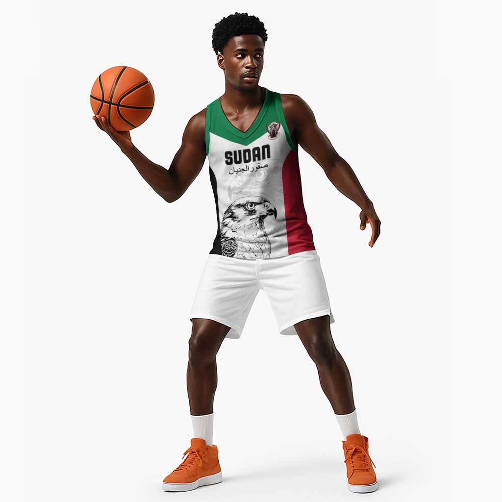 Custom Sudan Football Basketball Jersey Yalla Sudan LT15