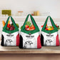 Custom Sudan Football Grocery Bag Yalla Sudan