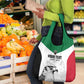 Custom Sudan Football Grocery Bag Yalla Sudan