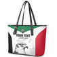 Custom Sudan Football Leather Tote Bag Yalla Sudan
