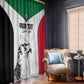 Custom Sudan Football Window Curtain Yalla Sudan