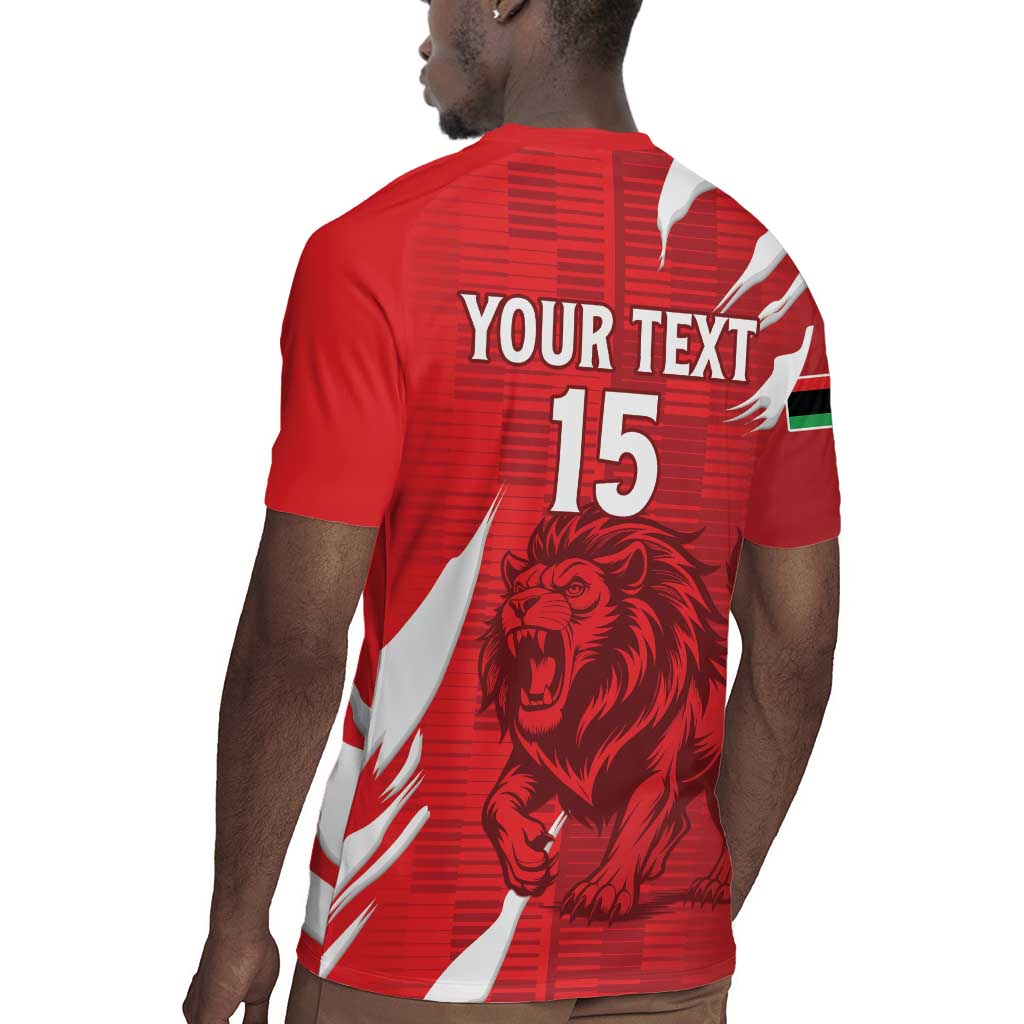 Custom Libya Football Rugby Jersey Yalla Libya