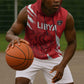 Custom Libya Football Sleeveless Hoodie Yalla Libya - African Pride