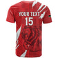 Custom Libya Football T shirt Yalla Libya
