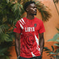 Custom Libya Football T shirt Yalla Libya