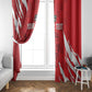 Custom Libya Football Window Curtain Yalla Libya