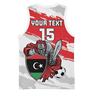 Custom Libya Football Basketball Jersey Forza Fursan Al-Mutawasit LT15