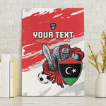 Custom Libya Football Canvas Wall Art Forza Fursan Al-Mutawasit