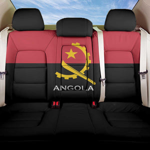 Angola Country Flag Stylized Back Car Seat Cover