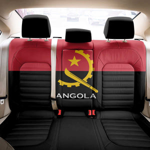 Angola Country Flag Stylized Back Car Seat Cover