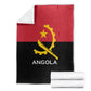 Angola Country Flag Stylized Blanket
