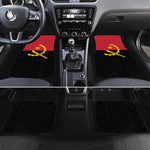 Angola Country Flag Stylized Car Mats