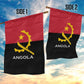 Angola Country Flag Stylized Garden Flag