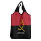 Angola Country Flag Stylized Grocery Bag
