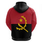 Angola Country Flag Stylized Hoodie