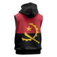 Angola Country Flag Stylized Sleeveless Hoodie - African Pride