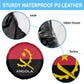 Angola Country Flag Stylized Spare Tire Cover
